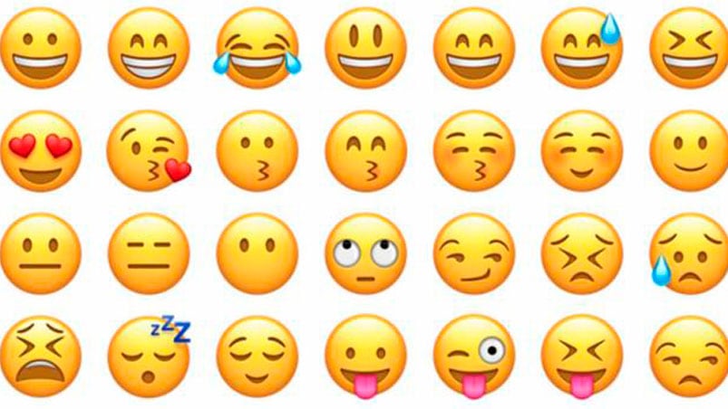 Los emoticones no pueden faltar en una conversación virtual.