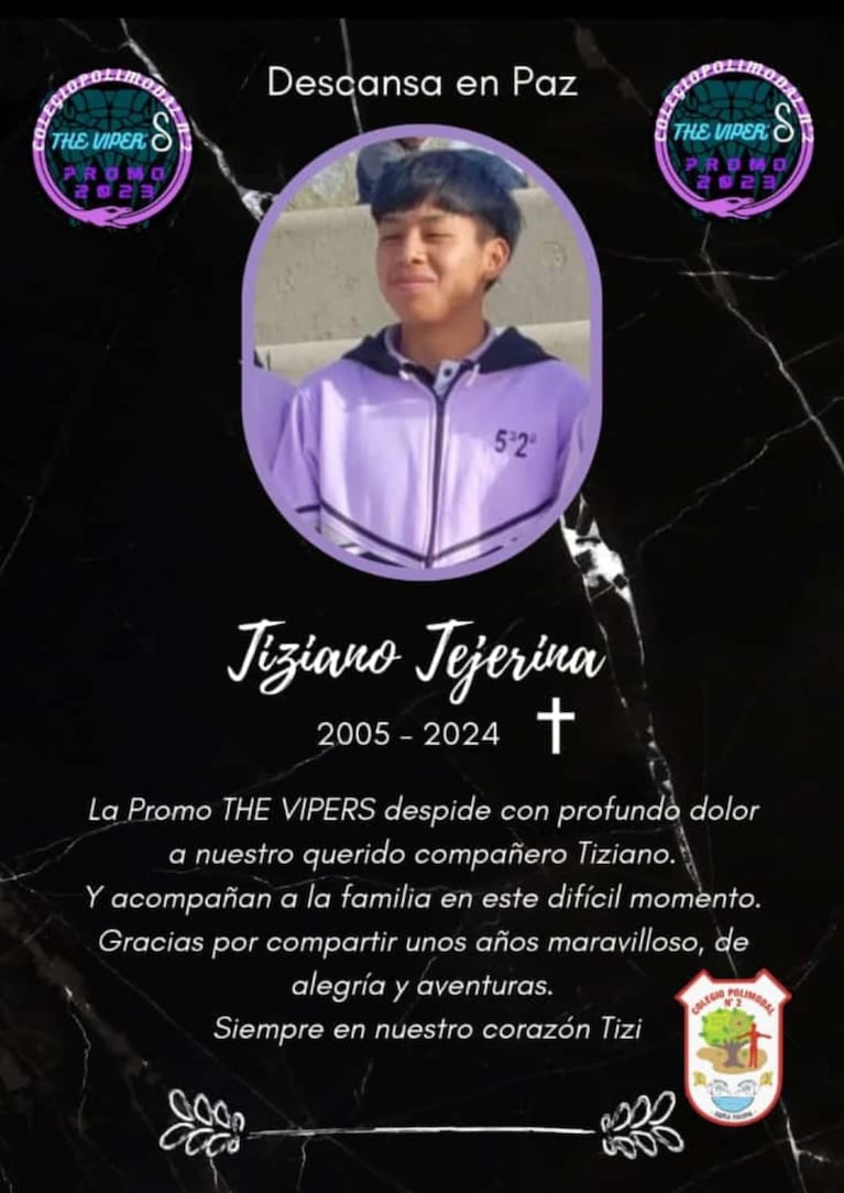 Los emotivos mensajes de despedida al joven que murió en el incendio de Nueva Córdoba  
