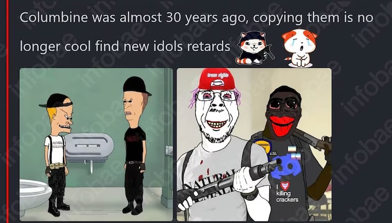 Los escalofriantes posteos del tirador antes del ataque en la escuela