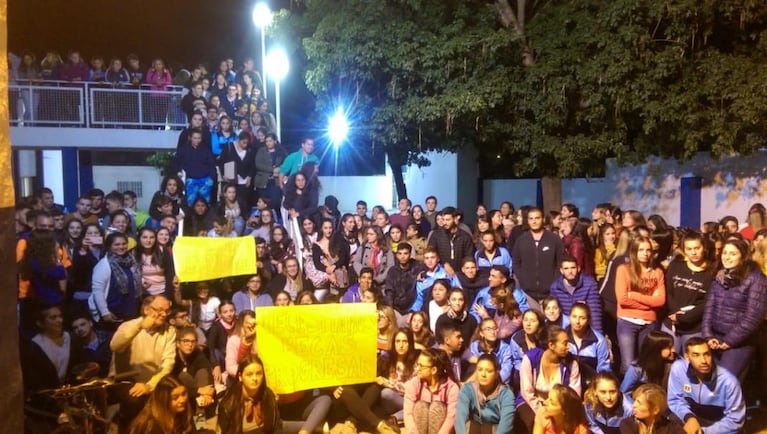Los estudiantes afectados protestaron en Río Tercero y los de Villa María también lo harán.