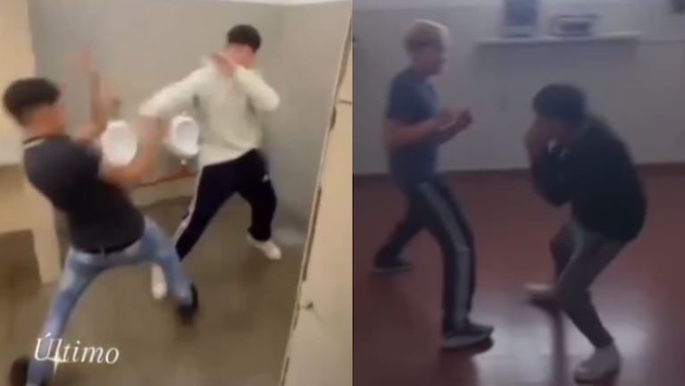 Los estudiantes organizan violentos combates en un colegio de Córdoba.