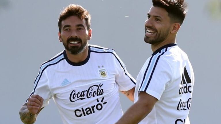 Los exfutbolistas jugaron juntos en la Selección Argentina.