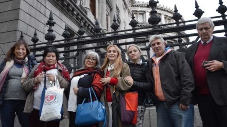 Los familiares de víctimas de delitos graves impulsaron la ley.