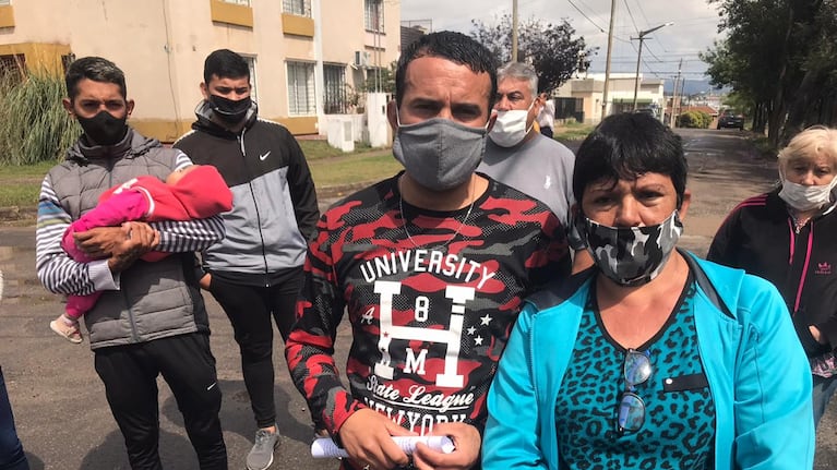 Los familiares negaron que el ladrón haya estado armado.