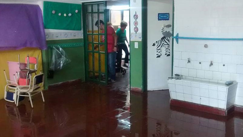 Los familiares se solidarizaron tras el episodio. Foto: Pabla Leticia Baez.