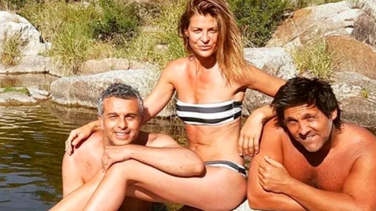 Los famosos turistas aprovecharon el feriado para disfrutar de unas mini vacaciones por el valle de Punilla.