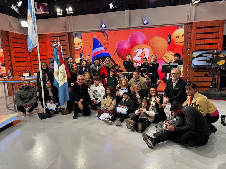 Los festejos de Arriba Córdoba en sus 21 años.
