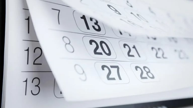 Los fines de semana largos serán en marzo, julio y diciembre.