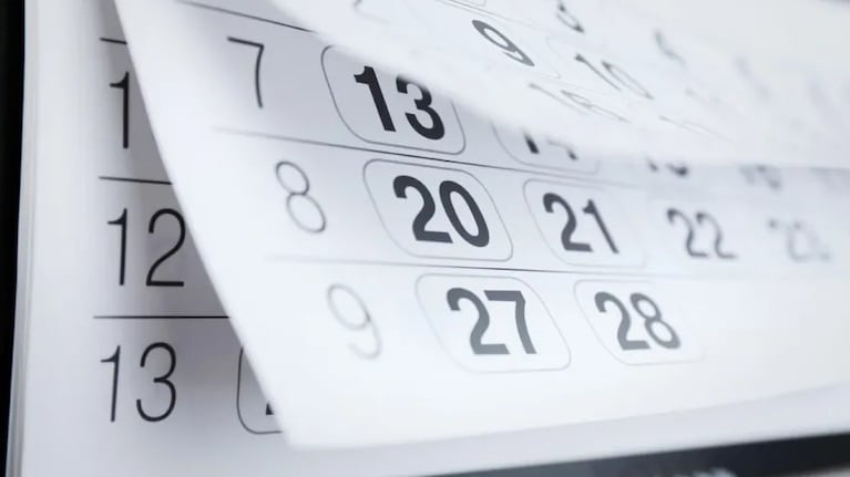 Los fines de semana largos serán en marzo, julio y diciembre.