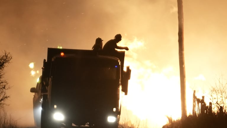 Los fondos también servirían para enfrentar incendios forestales. (Carlos Paz, octubre 2023)
