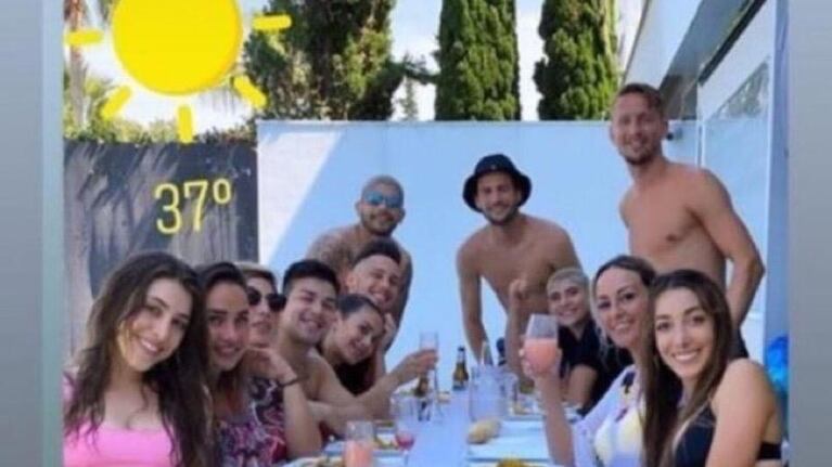 Los futbolistas podrían recibir sanciones por parte del club español.