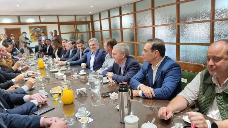 Los gobernadores de Provincias Unidas reunidos en Río Cuarto. Foto: Fido Cuestas / El Doce.