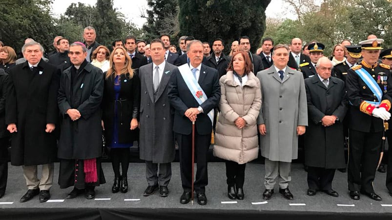 Los habitantes de Bell Ville disfrutaron del desfile cívico militar.