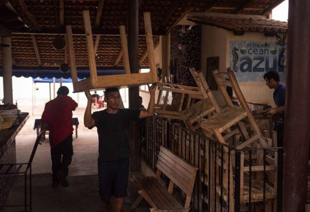 Los habitantes en Jalisco desesperados. Foto BBC