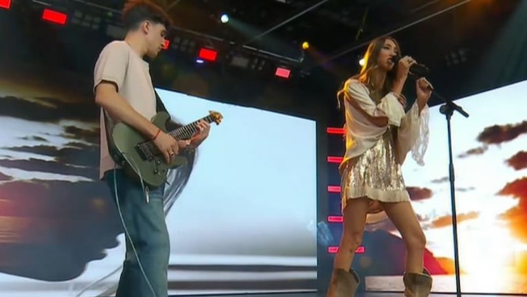 Los hermanos cordobeses deslumbraron a Guido.