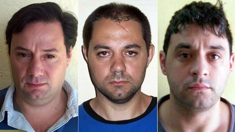 Los hermanos Lanatta y su cómplice Schillaci, los tres fugados.