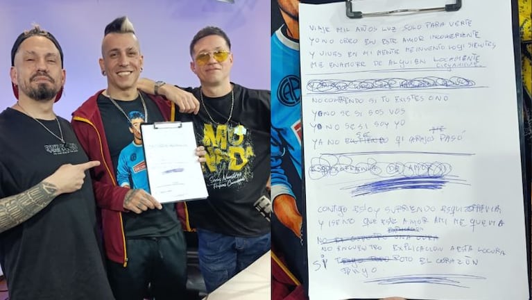 Los hermanos Ninci escribiendo nuevas canciones a partir de historias de sus seguidores.