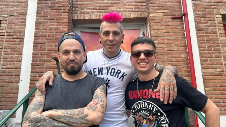 Los hermanos Ninci visitaron el programa Cuarteteando con la Negra