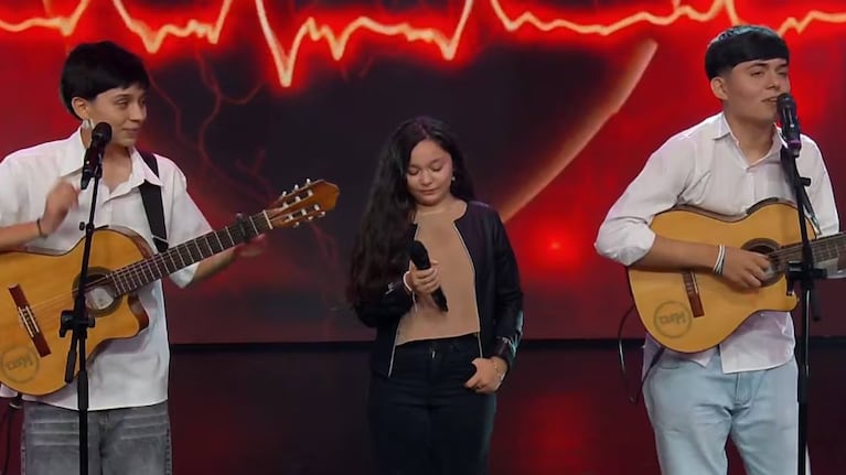 Los hermanos Pasten en Buenas Noches Familia.