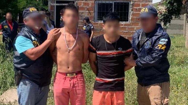 Los hermanos Romero Molinas, los últimos en caer presos.