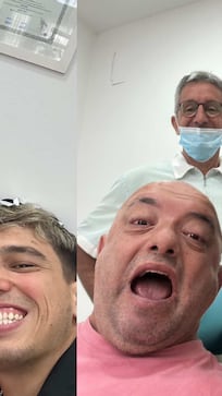 Los Herrera lograron llevar a Gonzalito al odontólogo y mostró su nueva sonrisa