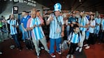 Los hinchas argentinos son pura ilusión ante la final.