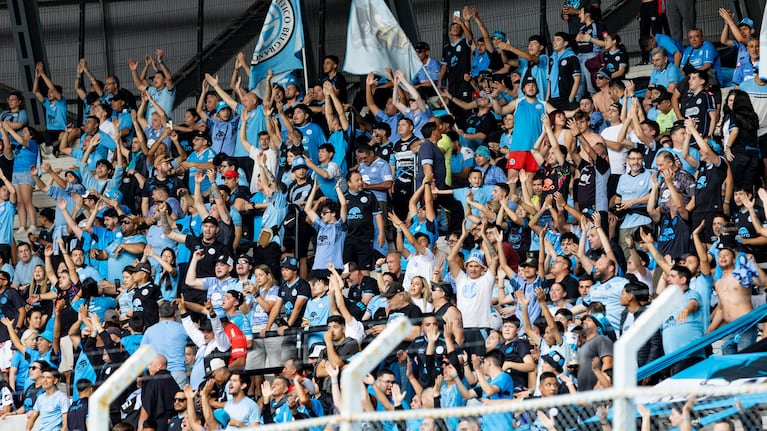 Los hinchas de Belgrano dirán presente en Villa Mercedes.