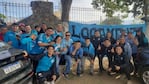 Los hinchas de Belgrano disfrutan su gran momento.