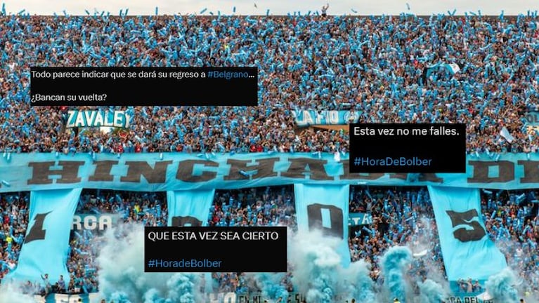 Los hinchas de Belgrano pidieron por la vuelta de un crack surgido en Alberdi.