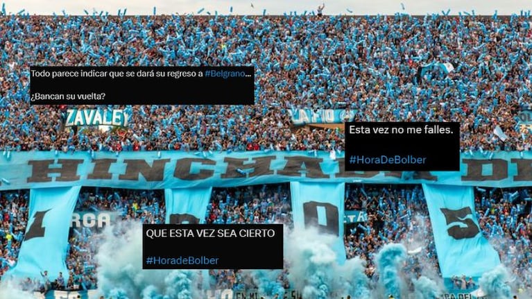 Los hinchas de Belgrano pidieron por la vuelta de un crack surgido en Alberdi.