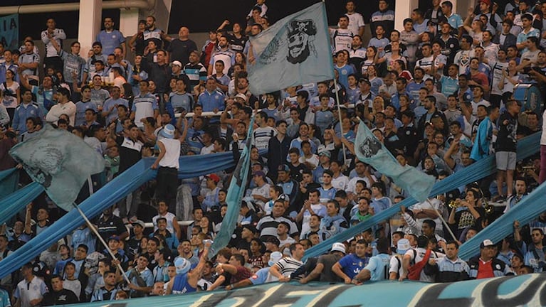 Los hinchas de Belgrano quieren hacerse sentir el sábado. Foto: Lucio Casalla / Archivo ElDoce.tv.