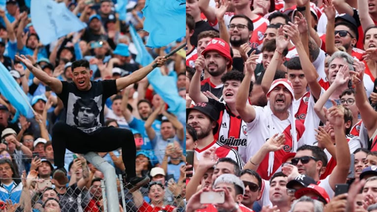 Los hinchas de Belgrano y River palpitan la final del Apertura del domingo en el Kempes.