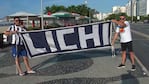 Los hinchas de Talleres coparon Río de Janeiro.