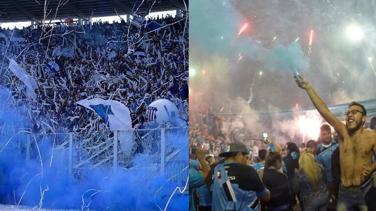 Los hinchas de Talleres y Belgrano también serán protagonistas el domingo.