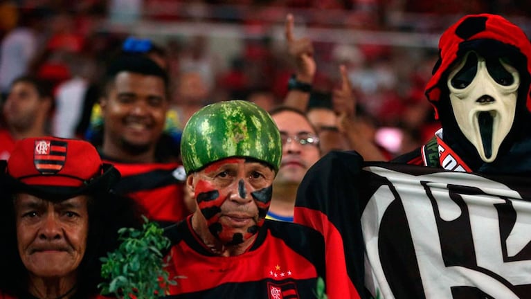 Los hinchas del Flamengo mostraron su peor cara.
