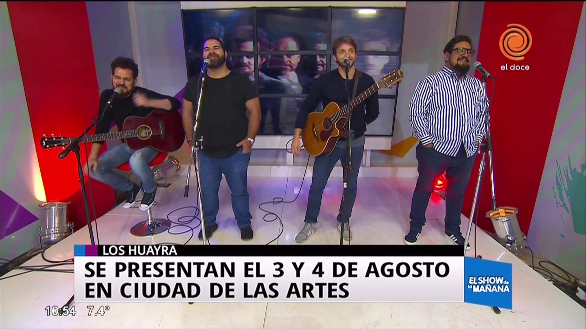 "Los Huayra" se presentan en Ciudad de las Artes