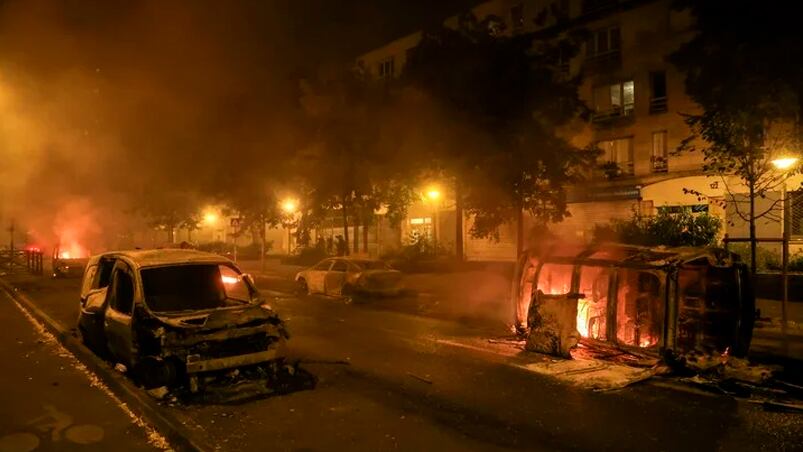 Los incidentes se registraron en distintas ciudades de Francia.