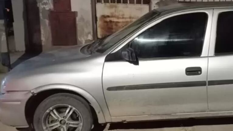 Los investigadores sospechan que este auto fue usado como remis para secuestrar a Marisol García. (Foto: Ministerio Público de Jujuy).