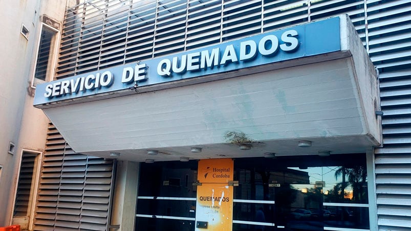 Los jóvenes se recuperan en el Instituto del Quemado. 