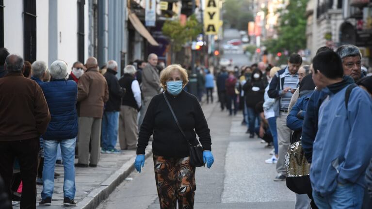 Los jubilados, en riesgo.