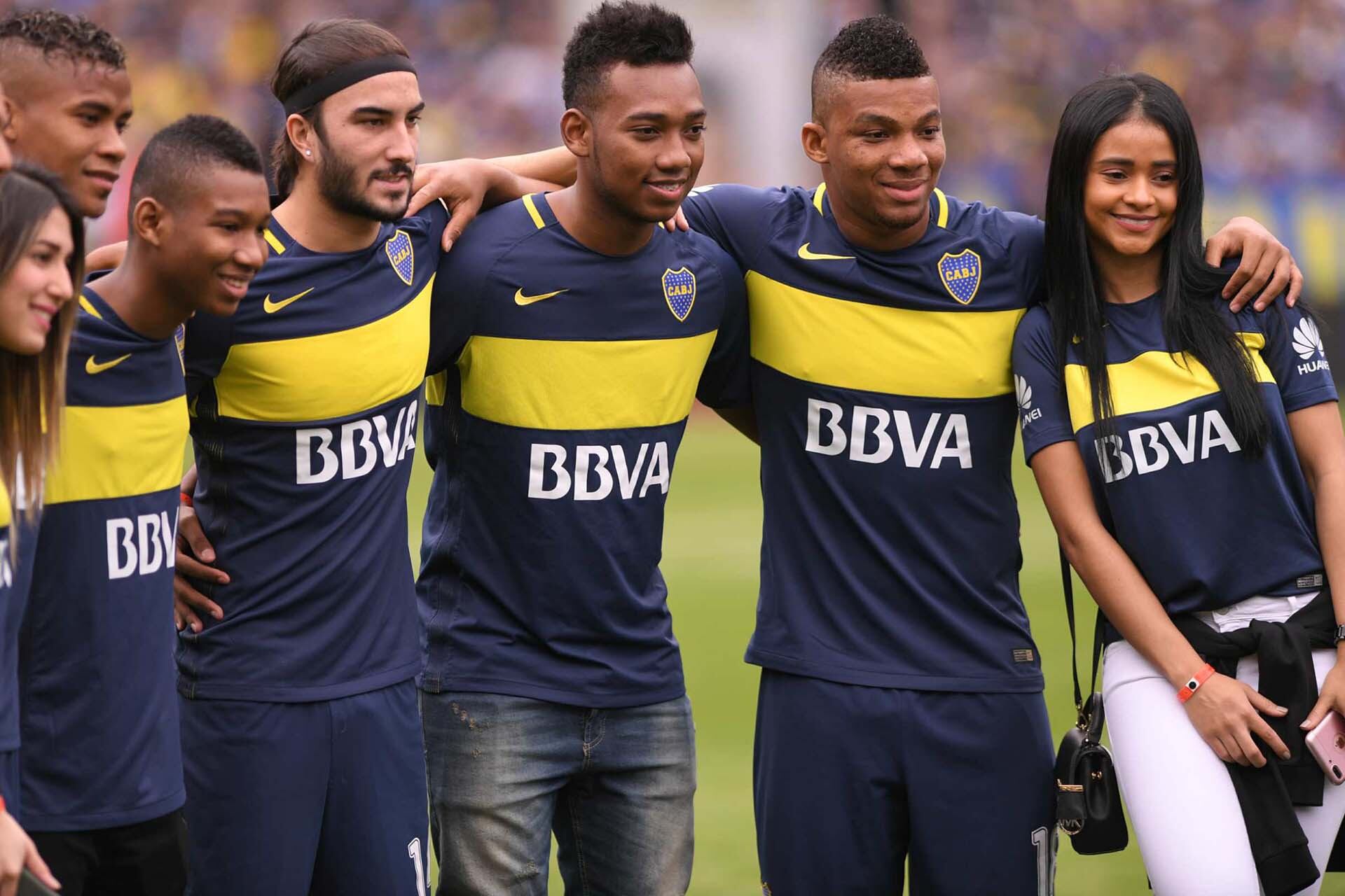 Los jugadores de Boca festejaron el título junto a sus familias. Foto: Infobae.