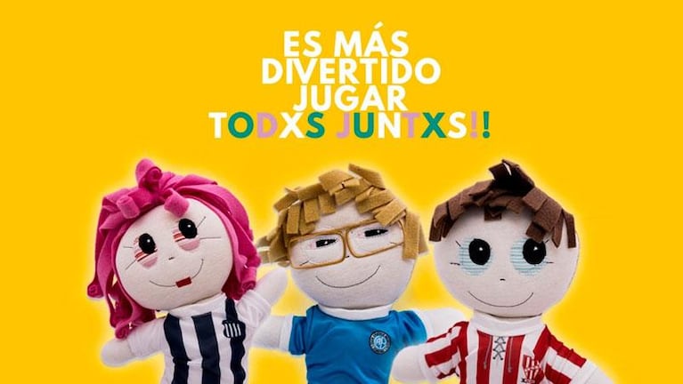 Los juguetes inclusivos de Talleres, Belgrano e Instituto inspirados en historias reales