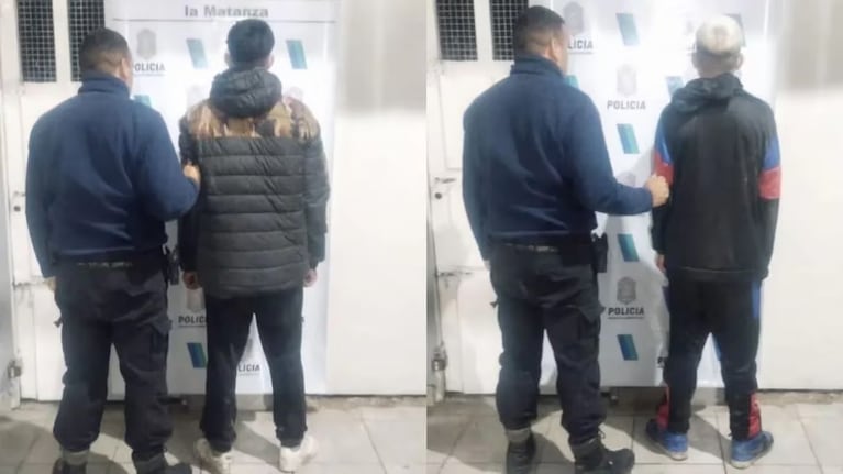 Los ladrones de 14 y 16 años quedaron detenidos.