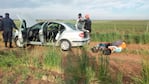 Los ladrones llegaron en auto cuando fueron sorprendidos por el dueño de casa.