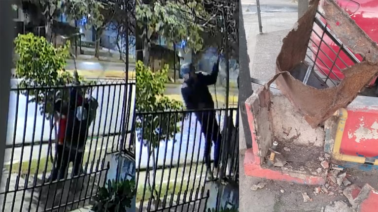 Los ladrones robaron cables y medidores de gas.