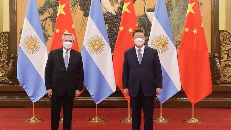 Los mandatarios de China y Argentina mantuvieron un encuentro de una hora