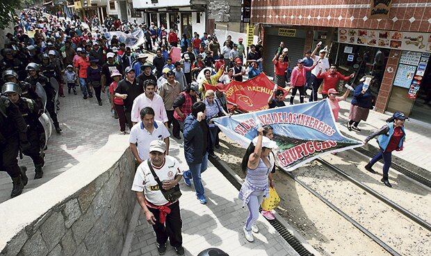 Los manifestantes dejaron pasar a los cordobeses que quedaron varados.