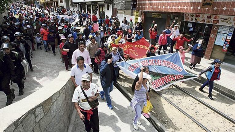 Los manifestantes dejaron pasar a los cordobeses que quedaron varados.