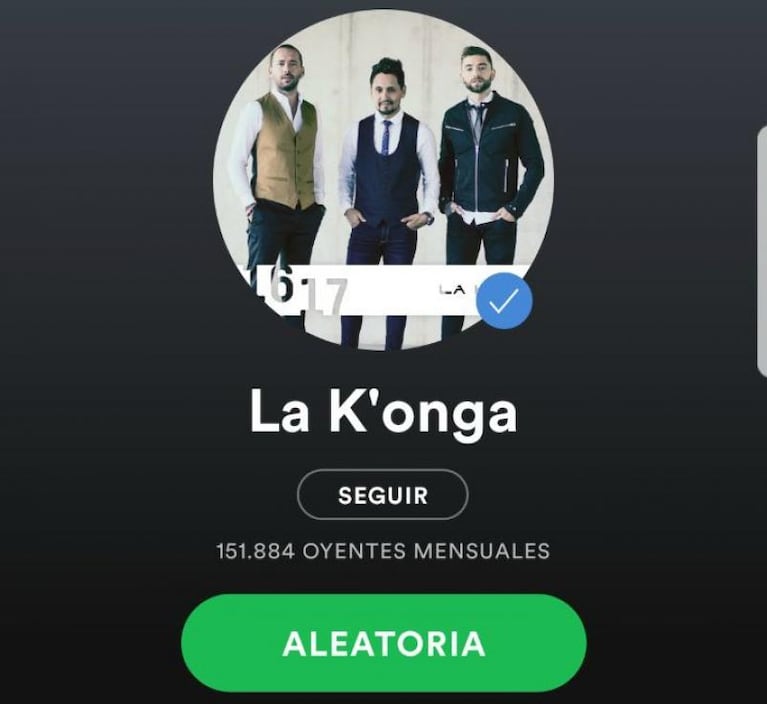 Los más escuchados del cuarteto en Spotify