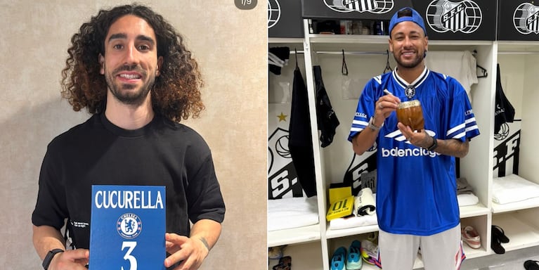 Los mates del cordobés llegaron a jugadores de la Selección y de Europa.